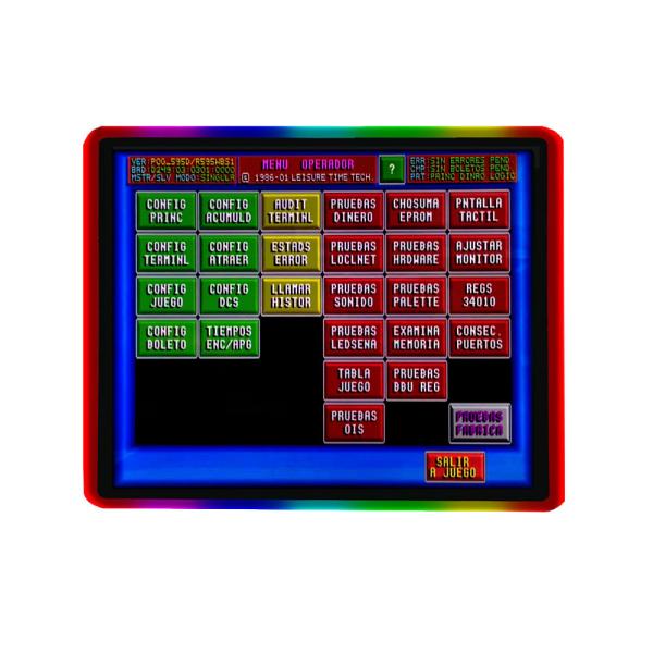 19 Capacitive Touch Screen Monitor LED Lights Ring For POG/WMS Gaming Monitor