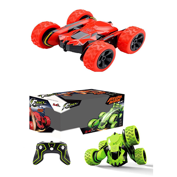 4 Wheel Drive Stunt Spining Toy Racing Cars Remote Control 2.4G Rechargable