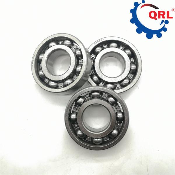Open Seals Type Deep Groove Ball Bearing 6306 C3 QRL 30x72x19 Mm