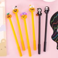 Plume à l' encre en gel plastique de Halloween Pomme de terre squelette cadeau d' élève stylo neutre