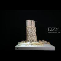ROHS Sitio arquitectónico de la sede modelo JKP 1/200 rascacielos en miniatura
