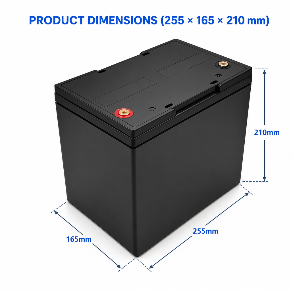 Rechargeable 12V 70Ah Lithium Ion Battery Pack with Screw Terminal and 3000 Cycles for Electric Scooters and Ebikes