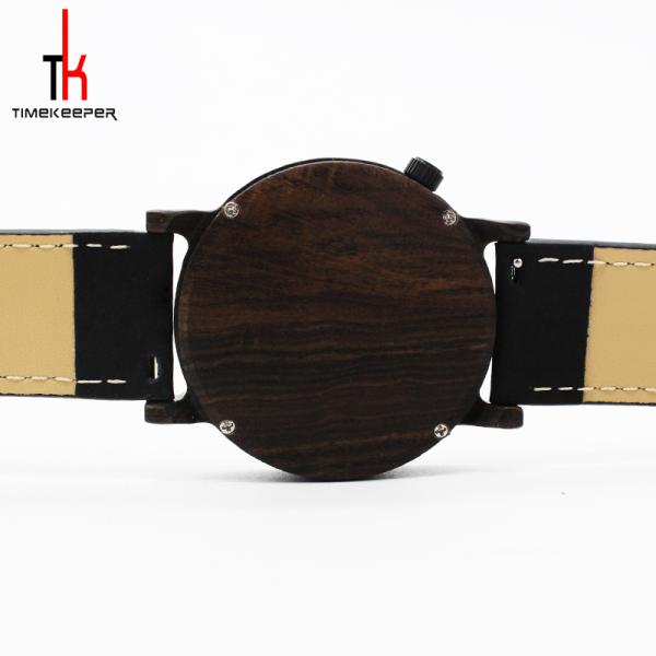 Men'S Fashion Wrist Watch Winner Japan Movement Watch With Leather Strap