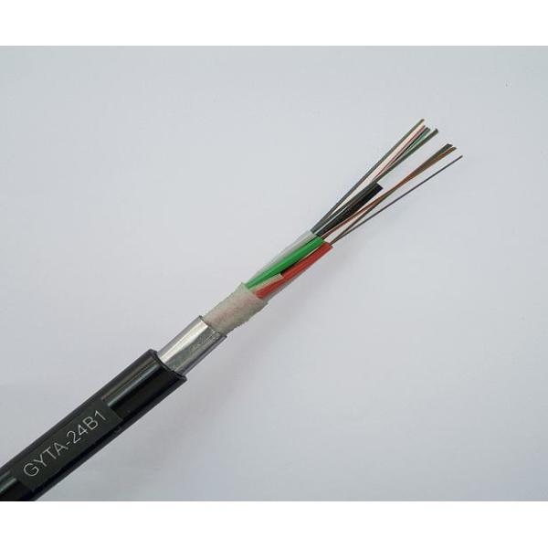 AL Tape Light-armored Fiber Optic Cable GYTA Stranded Loose Tube for Television