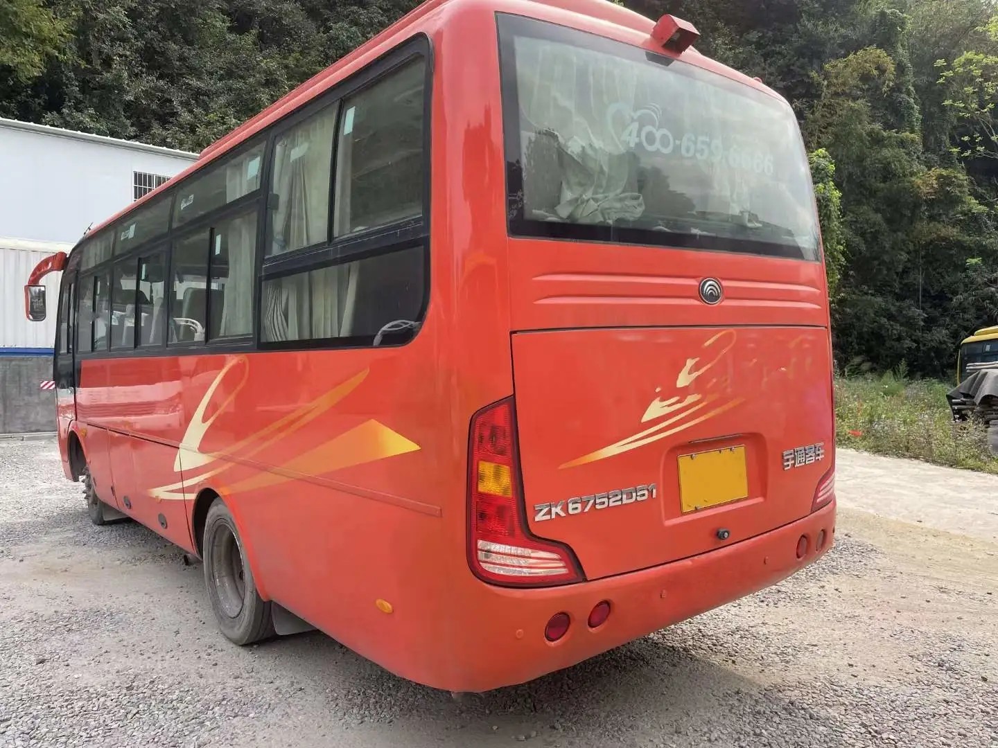 Двигатель сползая окна отбрасывая двери подержанных мест автобуса 30 внешний передний использовал автобус ZK6752D Yutong