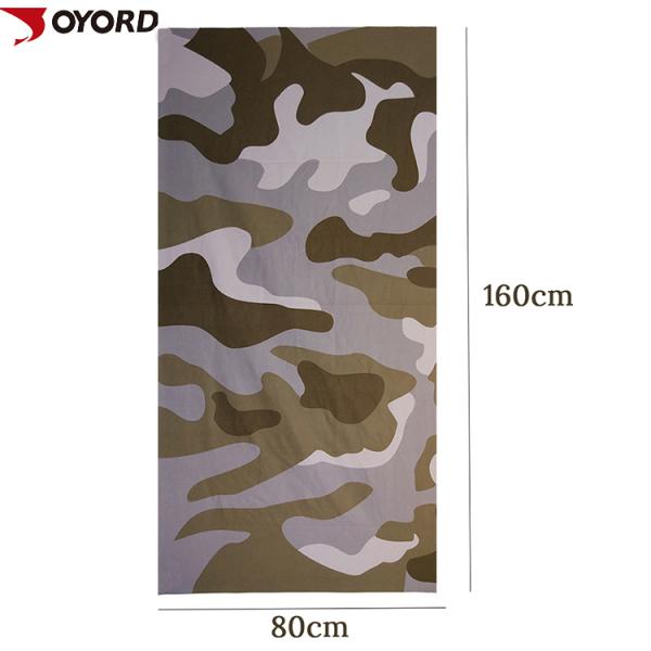 Polyester Personalised Sports Towel Innovative Design Chemical Free Unique Knit Weave