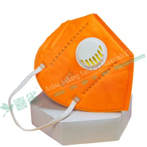 Adult Anti Pollution Face Mask KN95 Breathable Disposable Non Woven Face Mask Level 2