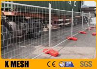 Pés 3.2mm provisórios galvanizados quentes de Panels With Pvc da cerca do metal de 60x150mm