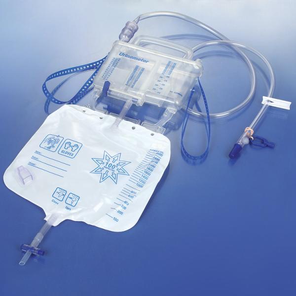 2000ML 1000ML 500ML Urinary Meter Drainage Bag Disposable Metered Adult Urinary Urine Drainage Collection Bag