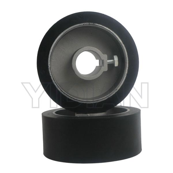 120*30*50мм Черный резиновый ролик для деревообработки