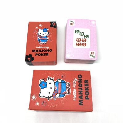 Pôquer personalizado de Mahjong que joga os jogos de cartas que imprimem com Matt Lamination