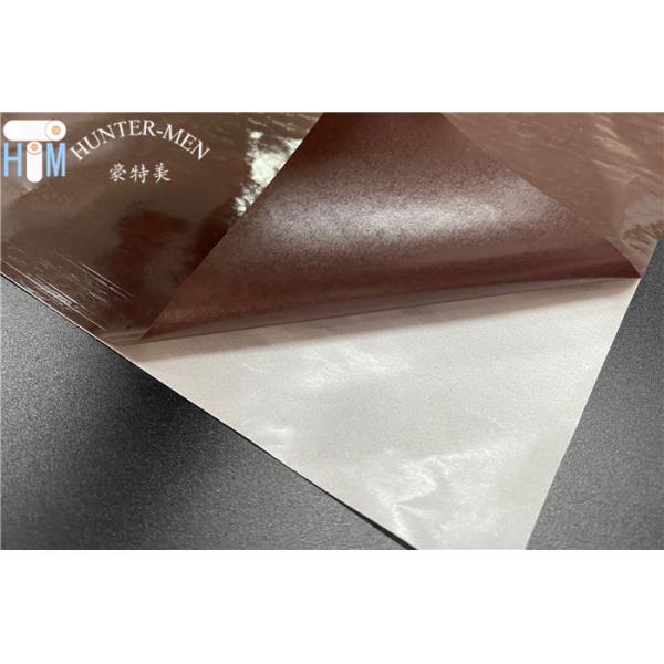 Brown 120mic Hot Melt Adhesive Film Thermoplastic Film For Abrasive Sponge Block