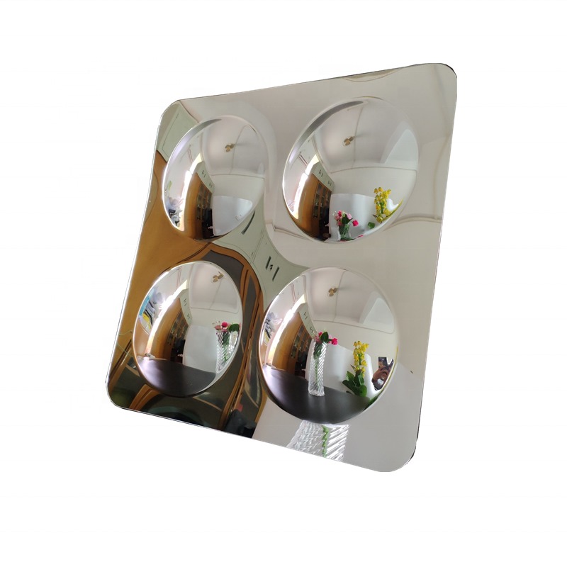 Phthalate Free Round Bubble Mirror Kids Sensory For Classroom Nursery Mould Cutting