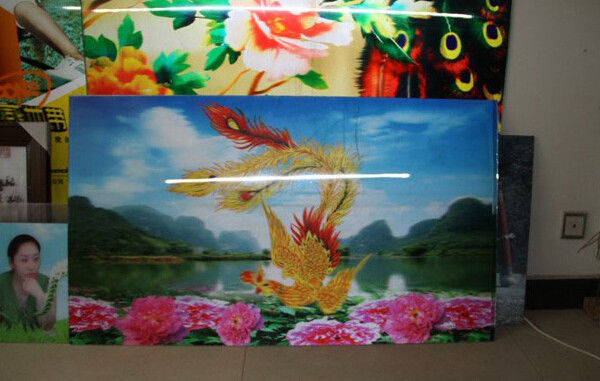 PLASTIC LENTICULAR large size 3d poster large format lenticular advertising poster 3d flip printing