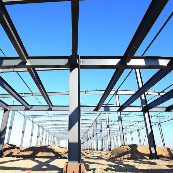 Material de estruturas de aço leve Material de estruturas de aço galvanizado por kg