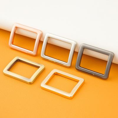 25mm Eco-friendly Rectangle Bag Metal Ring Buckle for Custom Fashion Leather Bag