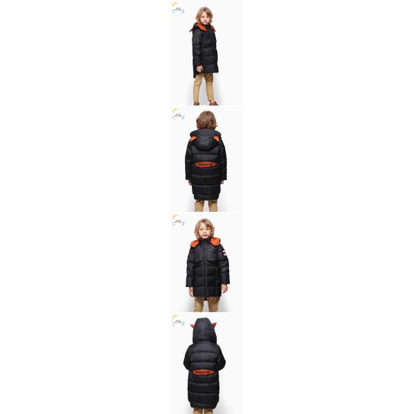 Kids Wholesale Winter Down Jacket Clothes Boys Casual Coat Folding Hooded Boys Jackets