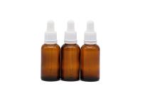 Cilindro 50ml Amber Glass 30ml 	Garrafa de óleo essencial