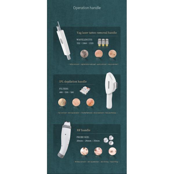 оборудование подмолаживания кожи ND YAG IPL OPT машины удаления волос лазера диода 2000W