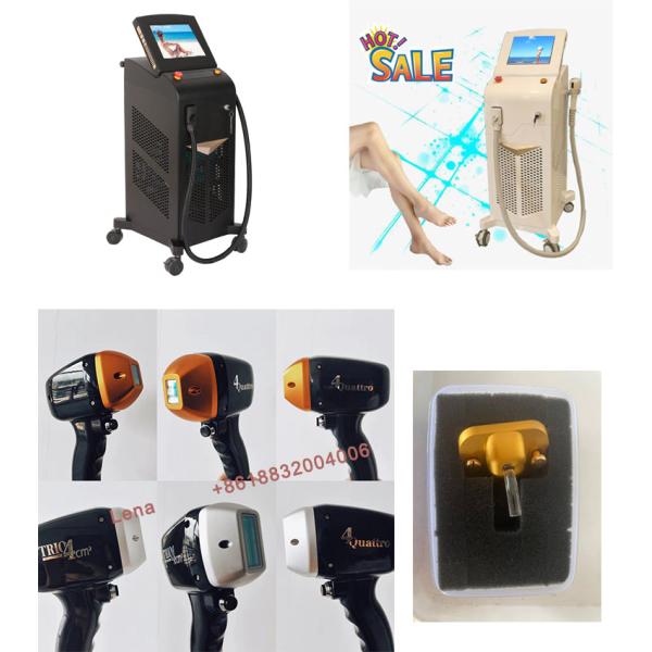 Máquina de depilación por láser de velocidad de hielo Máquina de depilación por láser permanente 808