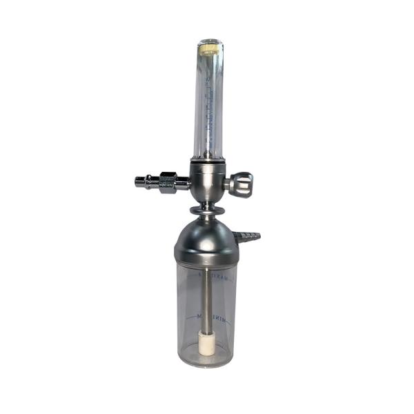 O2 Gas Brass Medical Oxygen Flowmeter For Emerfgency Care