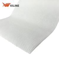 White Wood Pulp PP 60gsm Disposable Kitchen Towels Roll