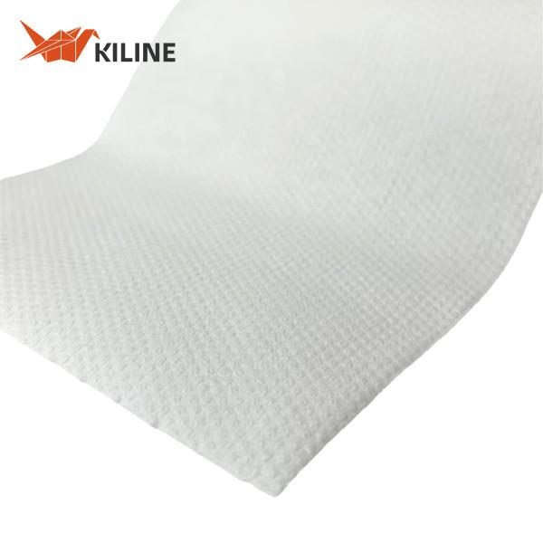 White 60gsm Disposable Kitchen Towels In Roll With Wood Pulp And PP Material