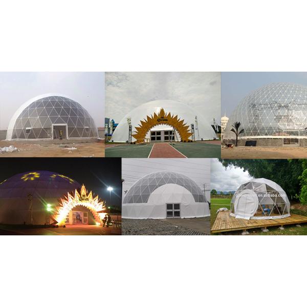 Prefabricated Movable Wedding Party Tent Commercial Dome Tents