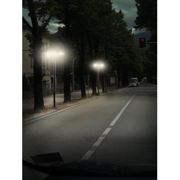 30W 2050lm 150lm/w 12V30Ah Outdoor Solar Garden Lights