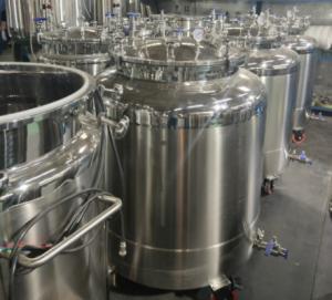 20C a 120C Tanques de armazenamento de medicamentos softgel para a indústria