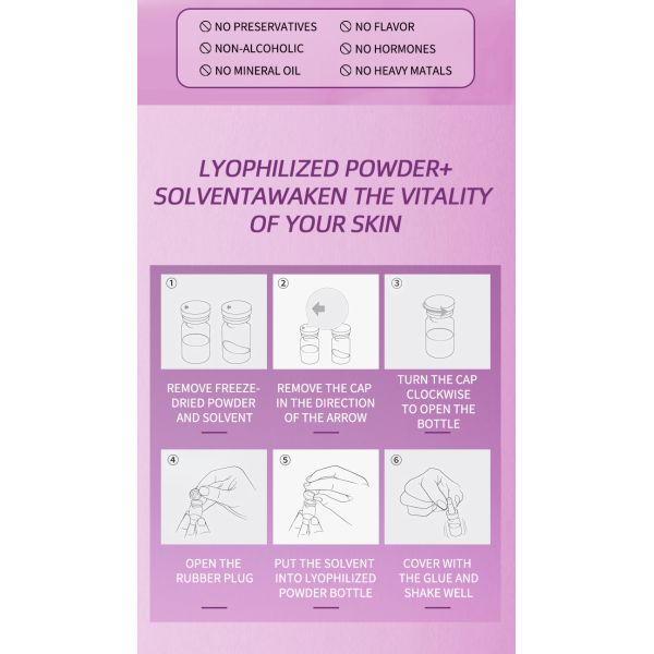 Spot Organic Anti-Aging Moisturizer for Essence Serum Recombinant III Collagen Whitening Serum for Women's Rejuvenation Organic