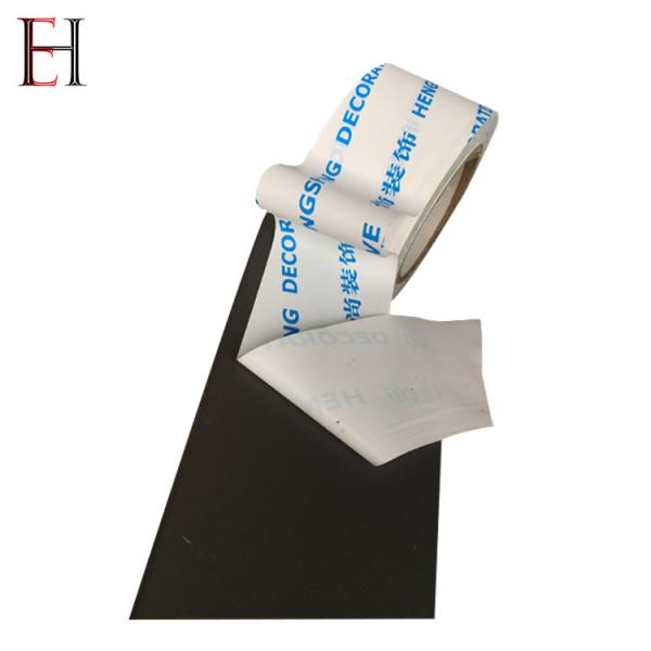 Customized Logo Printing PE Stretch Film Length 25 - 1500m For Wooden Plate Protection