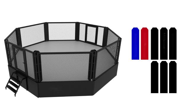 30-100cm Platform MMA Training Cage 22FT Martial Arts Cage