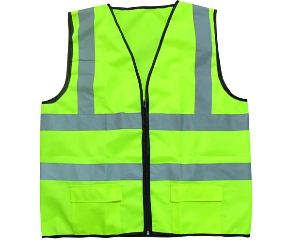 Reflective Traffic Vest 120 Grams Green Safety Vest For Running