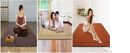 Energy Saving Infrared Heating Bed Mat , Electric Heating Pad For Menstrual Cramps