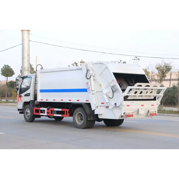 Small JAC Large Compressed Garbage Truck Hydraulic Cylinder Compression Garbage Truck
