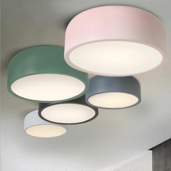LED e27 round modern ceiling lamp fixture Home office living room led ceiling light flush mount(WH-MA-187)
