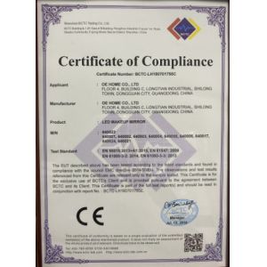 Dongguan OE HOME Furniture Co., Ltd. Certifications