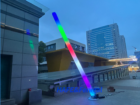 2.5m 5m Inflatable Customized Pixel Tube Rgbw Led Dmx Control Event Lighting Balloon For Sale