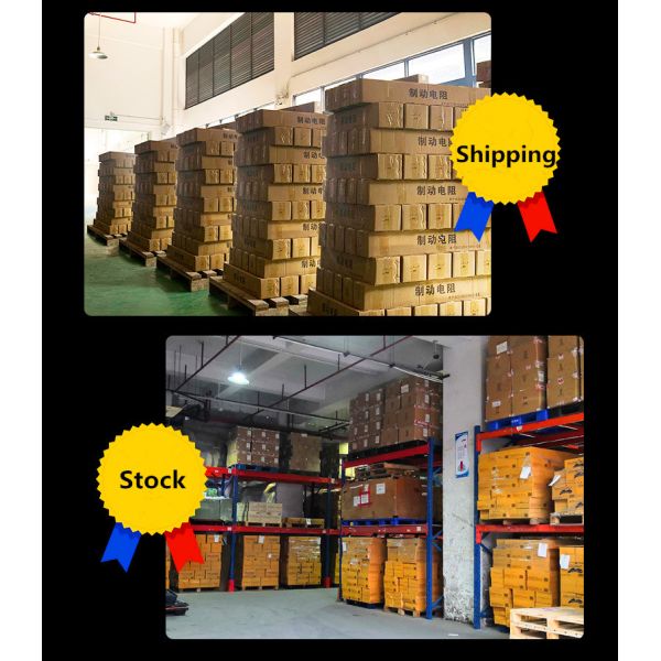 3000W Aluminum Housed Ceramic Composition Wirewound Braking Resistor for Load Applications