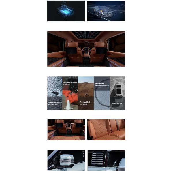 Deposit for 2024 BYD Yangwang U8 Extended-Range Electric Vehicle Red/Blue or Other