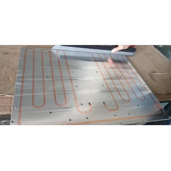 алюминиевая пыль 395*395*10 mm покрыла холодную плиту 99,5% ЕСЛИ вода панели солнечных батарей охладила теплоотвод