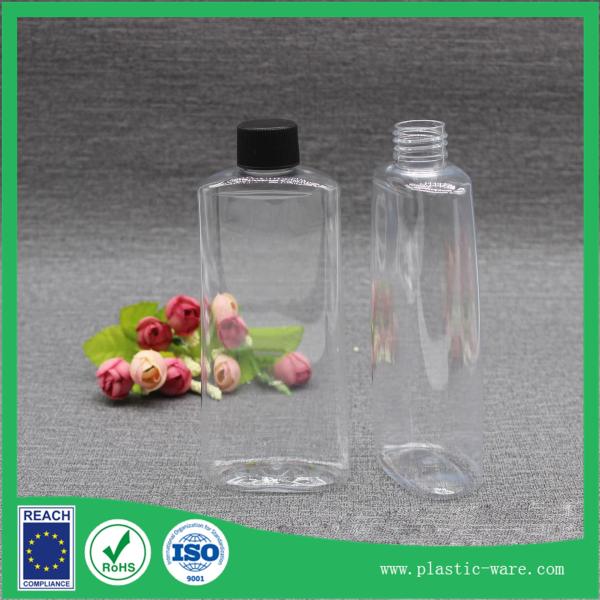 250 ml 260 ml flat bottle gargle water bottle cosmetics bottles pet environmental protection plastic bottles