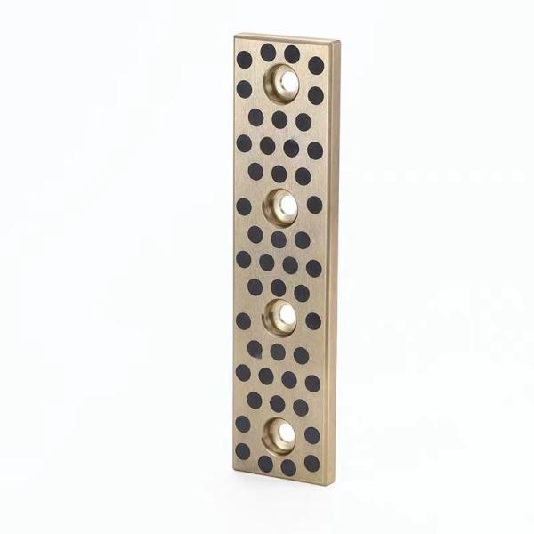 CAM V Guide Plugged Graphite Slide Bearing Plates Solid Lubricant