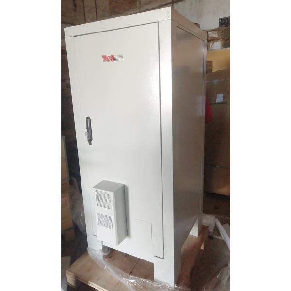 ISO14001 IP55-IP68 Outdoor Communication Cabinet With Air Conditioner Cooling System