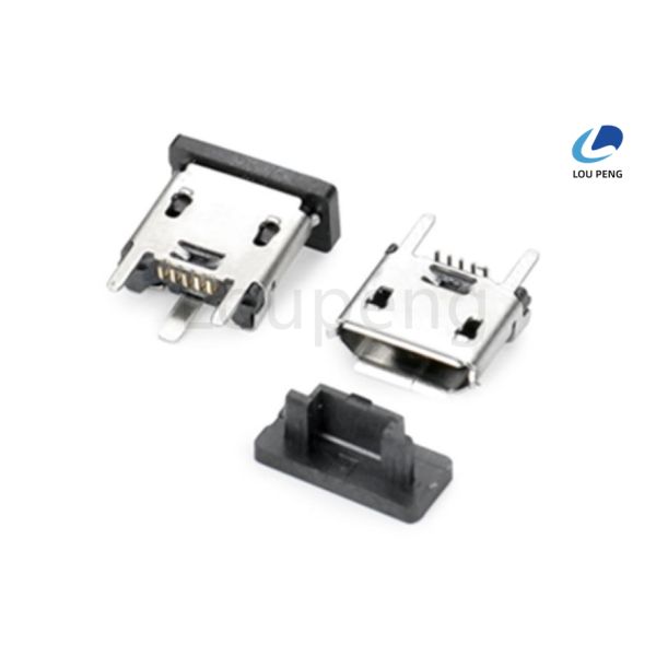 Plated 1 U Universal Serial Bus Connector RoHS Compliant Halogen Free Connector Designed for Data Transmission and Long Term