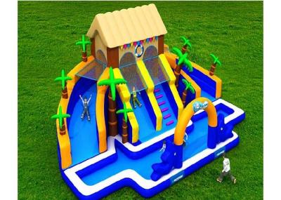 High Durability 400KG 15mL*7mW*6mH Inflatable Water Park EN71 Certificated
