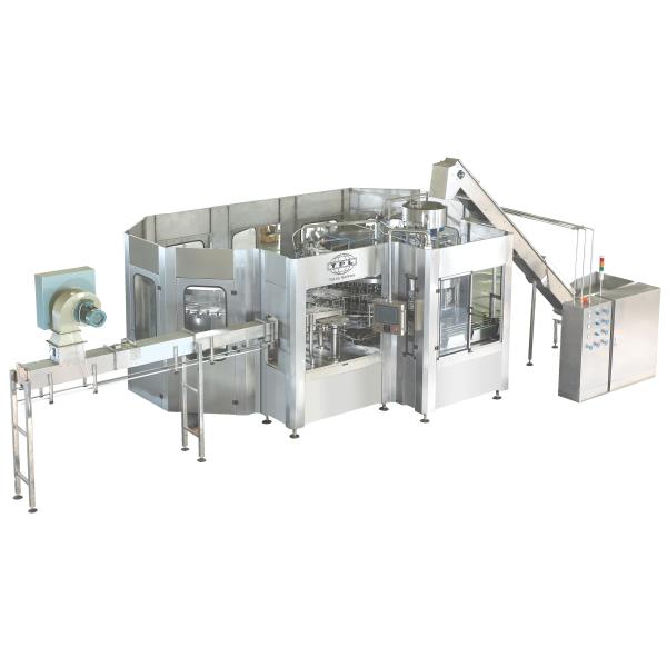 110mm Diameter Volumetric Semi Automatic Bottle Filler Machine Rotary Running