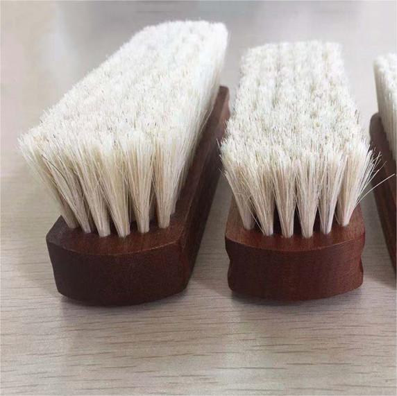 Escova de limpeza de madeira de alta qualidade da sapata da escova de limpeza da madeira da escova de cabelo do cavalo