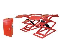 5000lbs Garage Hydraulic Motorcycle Lift Duplo cilindro alinhamento de tesoura Lift